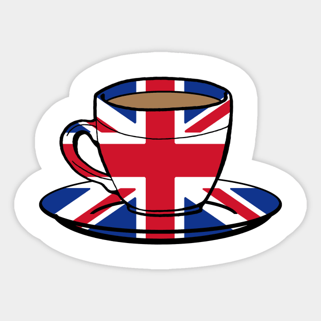 1000% BRITISH Sticker by ideeddido2